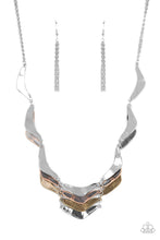 Load image into Gallery viewer, oak-sisters-jewelry-mixed-metal-mecca-silver-necklace-paparazzi-accessories-by-lisa