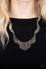 Load image into Gallery viewer, Paparazzi 🔆 Mixed Metal Mecca - Silver Necklace