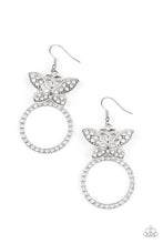 Load image into Gallery viewer, oak-sisters-jewelry-paradise-found-white-earrings-paparazzi-accessories-by-lisa