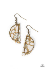 Load image into Gallery viewer, oak-sisters-jewelry-flashdance-fashionista-brass-earrings-paparazzi-accessories-by-lisa