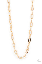 Load image into Gallery viewer, oak-sisters-jewelry-urban-quarterback-gold-mens necklace-paparazzi-accessories-by-lisa