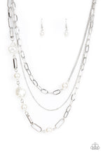 Load image into Gallery viewer, oak-sisters-jewelry-modern-innovation-white-necklace-paparazzi-accessories-by-lisa