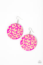 Load image into Gallery viewer, oak-sisters-jewelry-catwalk-safari-pink-earrings-paparazzi-accessories-by-lisa