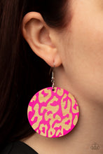 Load image into Gallery viewer, Paparazzi 🔆 Catwalk Safari - Pink Earrings