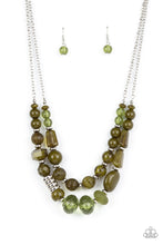 Load image into Gallery viewer, oak-sisters-jewelry-pina-colada-paradise-green-necklace-paparazzi-accessories-by-lisa