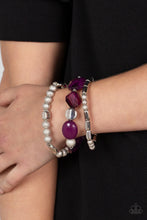 Load image into Gallery viewer, Paparazzi 🔆 Marina Magic- Purple Bracelet