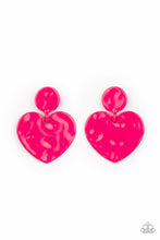 Load image into Gallery viewer, oak-sisters-jewelry-just-a-little-crush-pink-post earrings-paparazzi-accessories-by-lisa