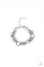 Load image into Gallery viewer, oak-sisters-jewelry-big-city-chic-silver-bracelet-paparazzi-accessories-by-lisa