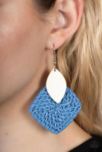 Load image into Gallery viewer, Paparazzi 🔆 Sabbatical WEAVE - Blue Earrings