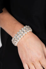 Load image into Gallery viewer, Paparazzi 🔆 Eiffel Tower Elegance - White Bracelet