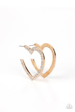 Load image into Gallery viewer, oak-sisters-jewelry-amore-to-love-gold-earrings-paparazzi-accessories-by-lisa