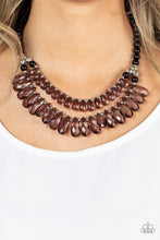 Load image into Gallery viewer, Paparazzi 🔆 All Across the GLOBETROTTER - Black Necklace