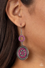 Load image into Gallery viewer, Paparazzi 🔆 Meadow Mantra - Pink Earrings