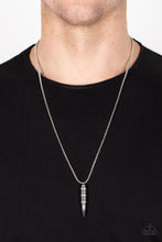 Load image into Gallery viewer, Paparazzi 🔆 Highland Hunter - Silver Mens Necklace