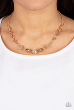 Load image into Gallery viewer, Paparazzi 🔆 Taunting Twinkle - Gold Necklace