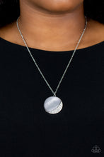 Load image into Gallery viewer, Paparazzi 🔆 Oceanic Eclipse - Silver Necklace