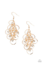 Load image into Gallery viewer, oak-sisters-jewelry-head-rush-gold-earrings-paparazzi-accessories-by-lisa