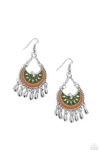 Load image into Gallery viewer, oak-sisters-jewelry-i-just-need-chime-green-earrings-paparazzi-accessories-by-lisa