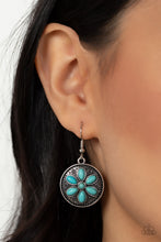 Load image into Gallery viewer, Paparazzi 🔆 Saguaro Spring - Blue Earrings