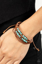 Load image into Gallery viewer, Paparazzi 🔆 Quaintly Quarry - Blue Bracelet