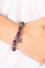 Load image into Gallery viewer, Paparazzi 🔆 Butterfly Nirvana - Purple Bracelet