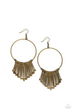 Load image into Gallery viewer, oak-sisters-jewelry-the-little-dipper-brass-earrings-paparazzi-accessories-by-lisa