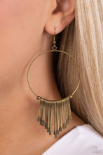 Load image into Gallery viewer, Paparazzi 🔆 The Little Dipper - Brass Earrings