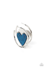 Load image into Gallery viewer, oak-sisters-jewelry-smitten-with-you-blue-earrings-paparazzi-accessories-by-lisa