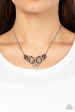 Load image into Gallery viewer, Paparazzi 🔆 Thunderstruck Teardrops - Black Necklace