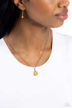 Load image into Gallery viewer, Paparazzi 🔆 Top-Notch Trinket - Yellow Necklace