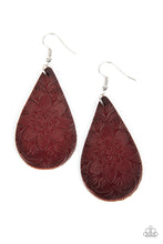 Load image into Gallery viewer, oak-sisters-jewelry-subtropical-seasons-brown-earrings-paparazzi-accessories-by-lisa