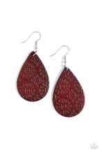 Load image into Gallery viewer, oak-sisters-jewelry-stylishly-subtropical-brown-earrings-paparazzi-accessories-by-lisa
