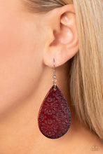 Load image into Gallery viewer, Paparazzi 🔆 Stylishly Subtropical - Brown Earrings
