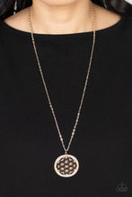 Load image into Gallery viewer, Paparazzi 🔆 Tearoom Twinkle - Rose Gold Necklace
