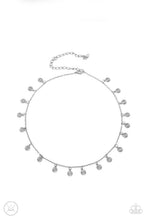 Load image into Gallery viewer, oak-sisters-jewelry-chiming-charmer-silver-necklace-paparazzi-accessories-by-lisa
