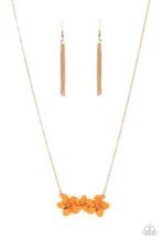 Load image into Gallery viewer, oak-sisters-jewelry-petunia-picnic-orange-necklace-paparazzi-accessories-by-lisa