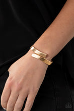 Load image into Gallery viewer, Paparazzi 🔆 Dare to Flare - Gold Bracelet