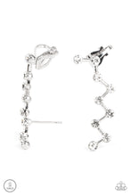 Load image into Gallery viewer, oak-sisters-jewelry-clamoring-constellations-white-post earrings-paparazzi-accessories-by-lisa