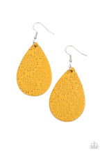 Load image into Gallery viewer, oak-sisters-jewelry-stylishly-subtropical-yellow-earrings-paparazzi-accessories-by-lisa
