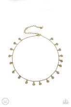 Load image into Gallery viewer, oak-sisters-jewelry-chiming-charmer-brass-necklace-paparazzi-accessories-by-lisa