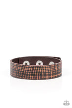 Load image into Gallery viewer, oak-sisters-jewelry-rugged-reputation-brown-bracelet-paparazzi-accessories-by-lisa