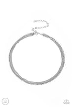 Load image into Gallery viewer, oak-sisters-jewelry-glitzy-gusto-white-necklace-paparazzi-accessories-by-lisa