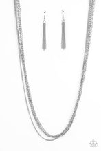 Load image into Gallery viewer, oak-sisters-jewelry-undauntingly-urban-white-necklace-paparazzi-accessories-by-lisa