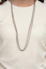 Load image into Gallery viewer, Paparazzi 🔆 Undauntingly Urban - White Necklace