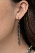 Load image into Gallery viewer, Paparazzi π Undauntingly Urban - Black Necklace