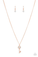 Load image into Gallery viewer, oak-sisters-jewelry-prized-key-player-copper-necklace-paparazzi-accessories-by-lisa