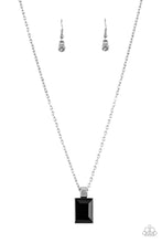 Load image into Gallery viewer, oak-sisters-jewelry-understated-dazzle-black-necklace-paparazzi-accessories-by-lisa