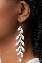 Load image into Gallery viewer, Paparazzi 🔆 Lead From the FROND - Silver Earrings
