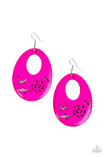 Load image into Gallery viewer, oak-sisters-jewelry-home-tweet-home-pink-earrings-paparazzi-accessories-by-lisa