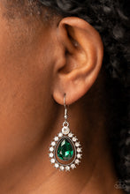 Load image into Gallery viewer, Paparazzi 🔆 Divinely Duchess - Green Earrings